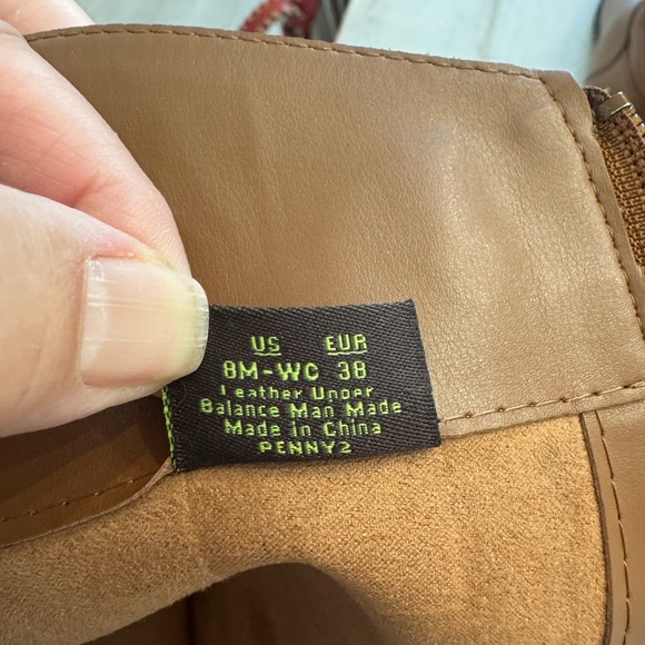 Sam Edelman Leather Boots 8 - Picture 7 of 16